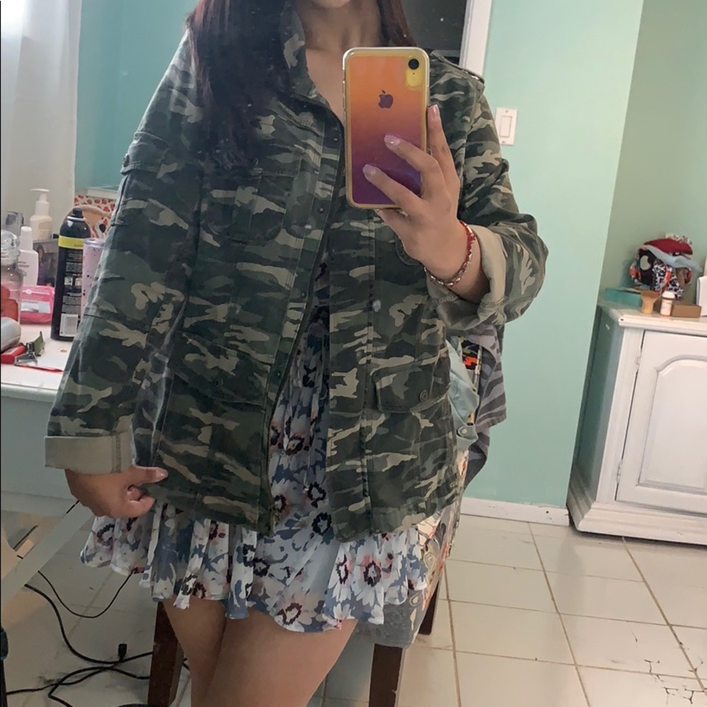 Kenzie Jeans camp jacket